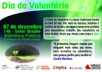 Celebração do dia do voluntário